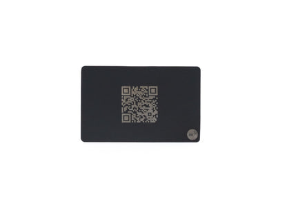 Metal QR NFC Business Card