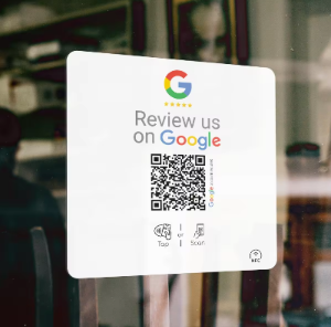 NFC Google Review Stickers - 10 pack